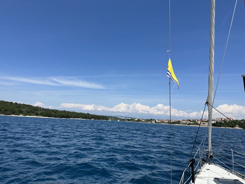 Sailing in the Zadar archipelago